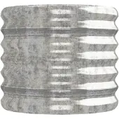 vidaXL Plantenbak 152x40x36 cm gegalvaniseerd staal zilverkleurig
