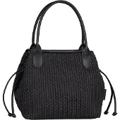 Gabor schoudertas Granada Quilt Zip Shopper Black zwart