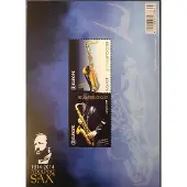 Bpost - 2 zegels - Verzending Europa - Tarief EU3 - Adolphe Sax