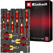 Einhell E-Case inlegvlak voor VDE-gereedschap, model 370524, 9-delig