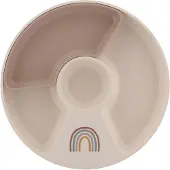 Mepal Sunshine & Rainbow Vakjesbord Crème crème Kunststof Kinderservies