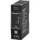 Weidmuller PRO BAS 120W, 24V, 5A, 120 Watt, 230 Volt, 45 - 65 Hz, 5 Ampère, zwart, statusindicator