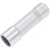 Hazet Dopsleutel 900TZ-18 · 1/2 inch (12,5 mm) vierkant hol · Buitentwaalfkant tractieprofiel · SW 18 mm