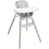 Chicco Baby Stoel Zest Plus - Hout, Grijs