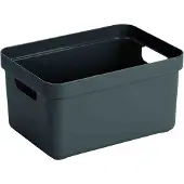 Sunware Sigma Home opbergbox - 13 liter - antraciet