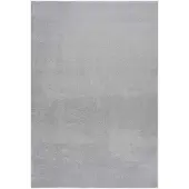 vidaXL Vloerkleed wasbaar korte pool anti-slip 160x230 cm grijs