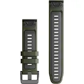 Garmin QuickFit Siliconen bandje - QuickFit 22 mm aansluiting - Moss / Graphite