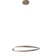 Eglo Camerota Hanglamp - Ø 55 cm - Donker Brons/Wit - Instelbaar wit licht - Dimbaar