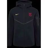 Nike FC Barcelona Tech Fleece Vest 2026-2027 Donkerblauw Zwart Geel Roze