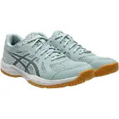 Asics Heren Upcourt 6 sneakers blauw (46), Plat, Veters, Casual, Sportief, Mesh 1071A104