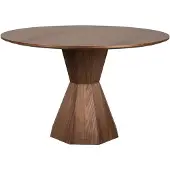 Zuiver Lotus Eettafel Walnootfineer - Bruin
