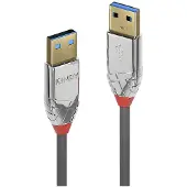 Lindy 36626 USB 3.0 kabel, type A/A, Cromo Line, mannelijk/mannelijk, 1 meter