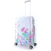 Elle Bouquet Harde Reiskoffer 65 cm - Medium - Wit - Wit / Medium