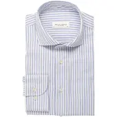 Profuomo Slim Fit Overhemd koninklijk, Gestreept