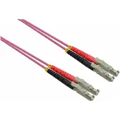 Roline vezeloptische kabel (LWL), dubbelkern, 50/125µm, OM4, LSH/LSH, LSOH, paars, 2 meter