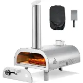 Vevor Outdoor Pizzaoven 12 inch pelletpizzaoven