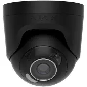 Ajax TurretCam HL Zwart 8Mp 4K Hybride Verlichting IP Camera