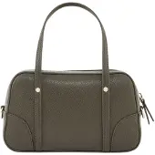 Giorgio Armani Dames-schoudertas met metalen logo (Donkere Khaki)