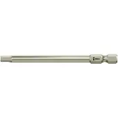 Wera 3840/4 Bits Zeskant, RVS, Hex-Plus, 1/8 duim x 89 mm - 1 stuk(s) - 05071106001