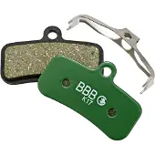 Bbb Cycling Remblokjes Fiets - DiscStop E-Bike - Remblokken Elektrische Fiets - Compatibel met Shimano Schijfremmen - Groen - BBS-55E