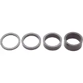 Pro Spacer Set Ud Carbon 1 1/4 Inches Zwart 3/5/10/15 mm