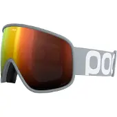 POC - Skibrillen - Vitrea Mid Granite Grey/Partly Sunny Orange voor Unisex van Wol - Grijs