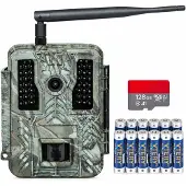 Siltcon Wildcamera 4K 60MP - WiFi - Nachtzicht - 128GB SD
