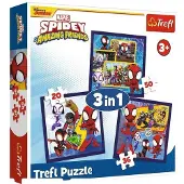 Trefl 3-in-1 Spidey Puzzels voor Kinderen