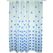 MSV Douchegordijn Polyester – Waterdicht en Schimmelwerend Douchegordijn met Antibacteriële Coating voor de Badkamer – 180x200 cm