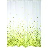 MSV Groen Douchegordijn 180x200 cm - Polyester Badkamergordijn - Douchegordijnen 180 x 200 voor Bad en Douche