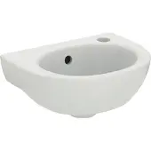 Ideal standard Ide Eurovit Fontein 350Mm Met Kraangat En Overloop Wit