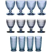 Villeroy & Boch Wein- & Longdrinkgläser Boston Coloured Set van 12