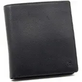 Esquire Portemonnee Logo Billfold Wallet Black Zwart