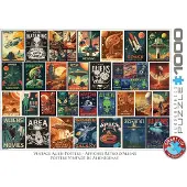 Eurographics Buitenaardse Posters Puzzel (1000 stukjes)