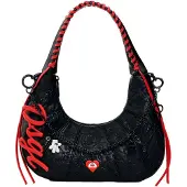 Desigual Schoudertas 'Disney' donkerrood / zwart