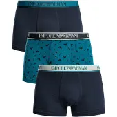 Emporio Armani Trunk 3-Pack, Blauw