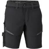 Mascot Customized stretch korte werkbroek 22149 60 / Zwart