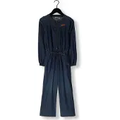Nono Meisjes Jumpsuits Sasal Denim Jumpsuit - Blauw - Maat 116