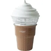 Technaxx Lifenaxx Mini-ijsmachine 450ml – Compacte ijs- en slushmachine met USB-aansluiting, vriesreservoir en roerwerk – Eenvoudige bediening – Snelle bereiding van ijs, sorbets en desserts - LX-059