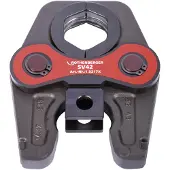 Rothenberger Werkstukklem | 32-34 kN nominale wijdte 42 mm | metaal/non-ferrometaal voor | ROMAX 4000, ROMAX 3000 AC, ROMAX AC ECO | 1 stuk - 015217X