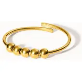 Purelei Ring 'New Generation Anxiety' goud