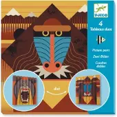 Djeco creatief papier Wild life