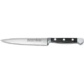 Güde Alpha vleesmes 16 cm messenstaal zwart