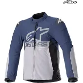Alpinestars SMX Waterproof Jas Nacht Marine Donker Grijs Maat S