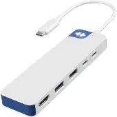 Hyper HyperDrive Flex 5-poorts USB-C hub, blauw