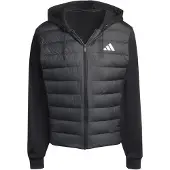 Adidas Gewatteerd jack met capuchon en logo