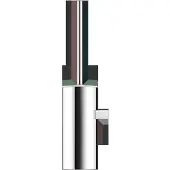Keuco Collection Moll - WC-borstel met houder, wit/chroom 12769010100