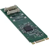 InLine interfacekaart M.2 naar 2x seriële 9-pins connector