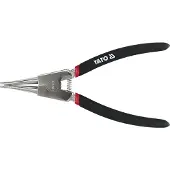YATO Externe rechte tang - - YT-2140 - 150 mm - Rechte uiteinden - Chroom-vanadium staal