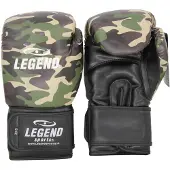 Legend Sports Powerfit & Protect Bokshandschoenen Heren/Dames Camo Army PU - Verschillende maten - Gemaakt van skintex - LegendProtect technologie